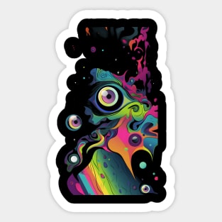 Trippy Eyeballs Series #1 Sticker